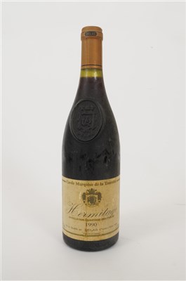 Lot 79 - Hermitage Delas 1990 1 bottle A splendid year...