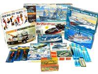 Lot 341 - Airfix, Frog , Tamiya, Revell, Matchbox etc Plastic kits