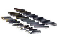 Lot 344 - Graham Farish InterCity Engines (7), Coaches (19) and DVTs (2) N Gauge