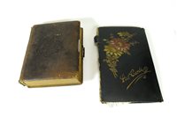 Lot 622 - A Victorian photograph album containing a collection of portrait photographs