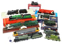 Lot 366 - Hornby, Bachmann and Dapol OO railway engines