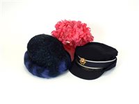 Lot 651 - A 20th century British Red Cross Society uniform cap