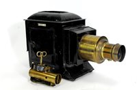 Lot 661 - Two Victorian magic lanterns