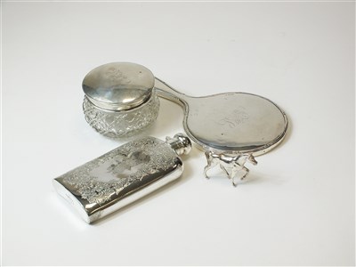 Lot 272 - A collection of silver and plated wares