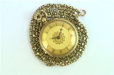 Lot 222 - An 18ct Gold Pocket watch and 9ct Gold Albert