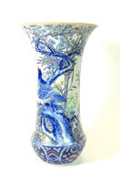 Lot 594 - A large Japanese Fukagawa porcelain vase