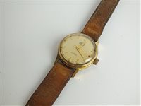 Lot 71 - A Gold Plated Smiths Astral gentleman's wristwatch.