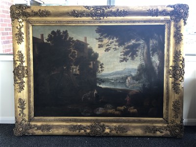 Lot 144 - Old Master landscape, oil on canvas