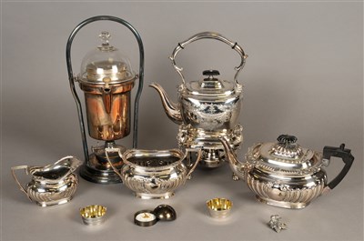 Lot 61 - A collection of silver plated wares