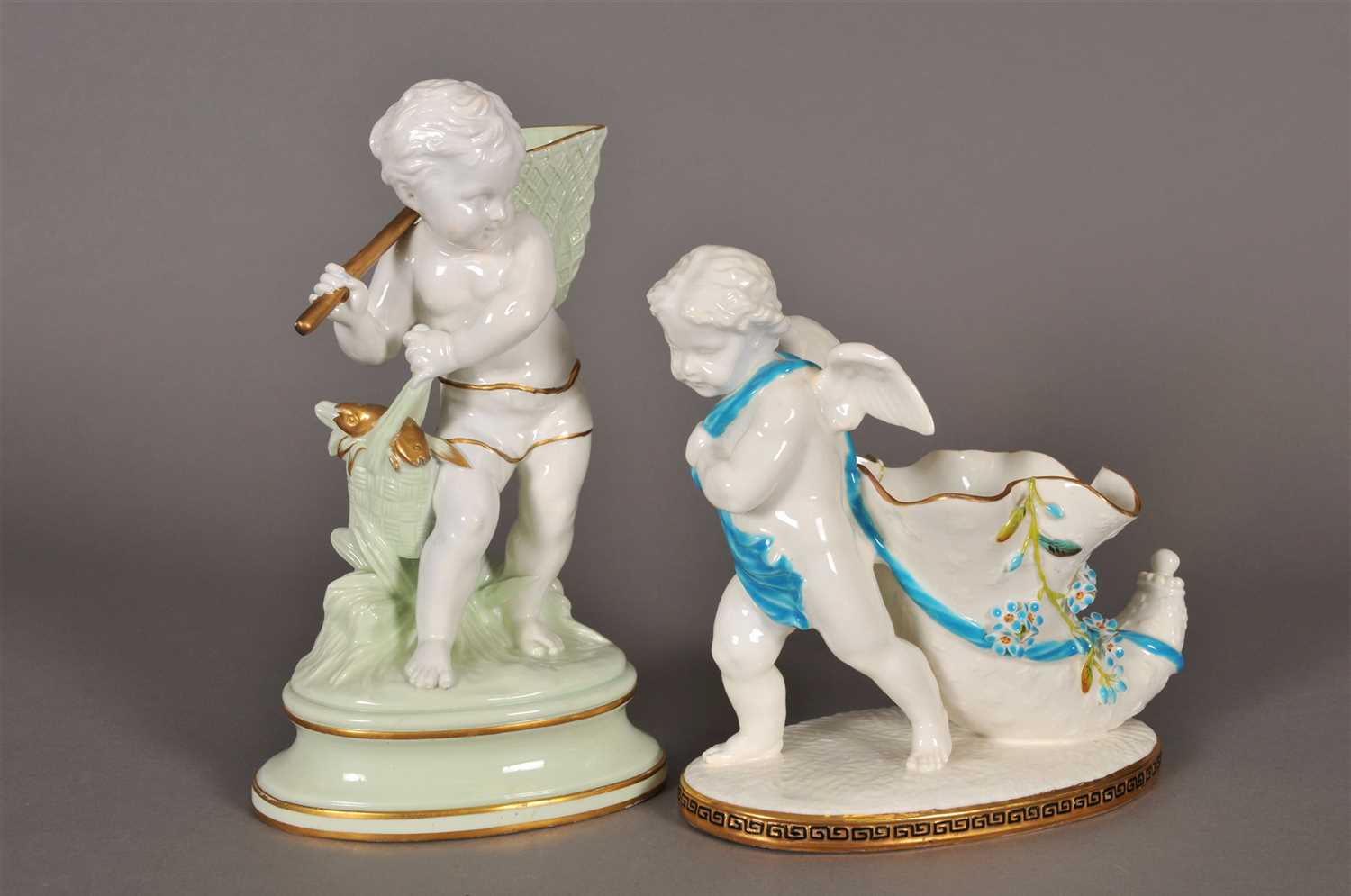 Lot 146 - Two Victorian figures