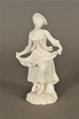 Lot 255 - A small Minton parian figure