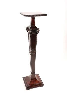 Lot 632 - A 19th century mahogany Bacchanalian plant stand