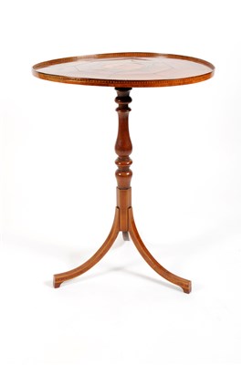 Lot 304 - A Edwardian mahogany and satinwood inlaid occasional table