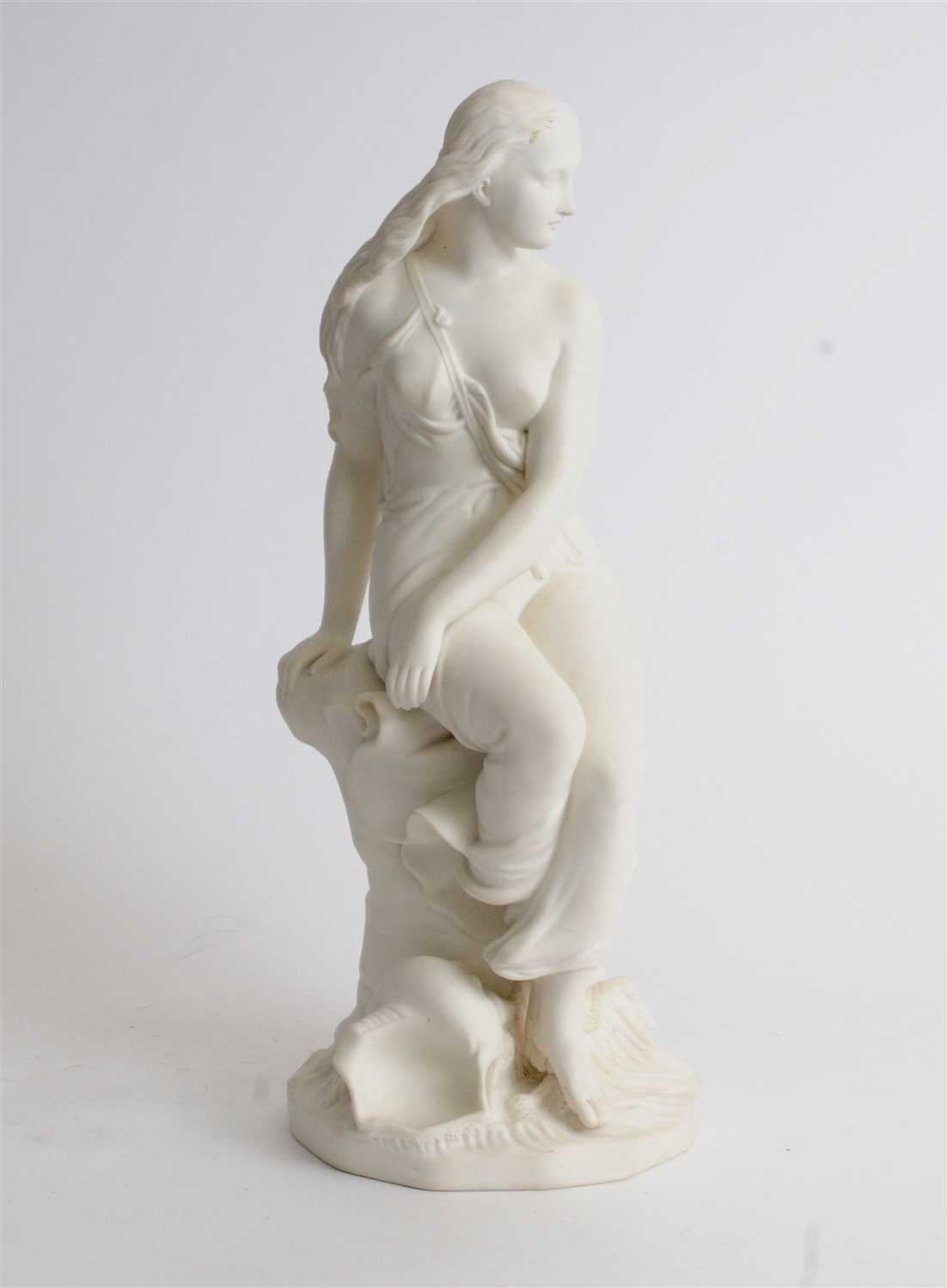 Lot 79 - Minton parian figure of Miranda