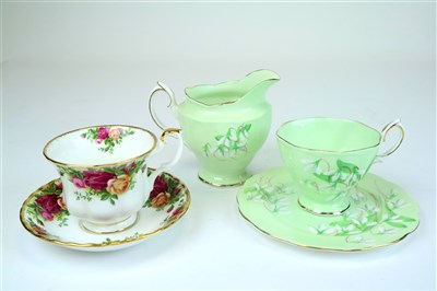 Lot 421 - Two Royal Albert tea services