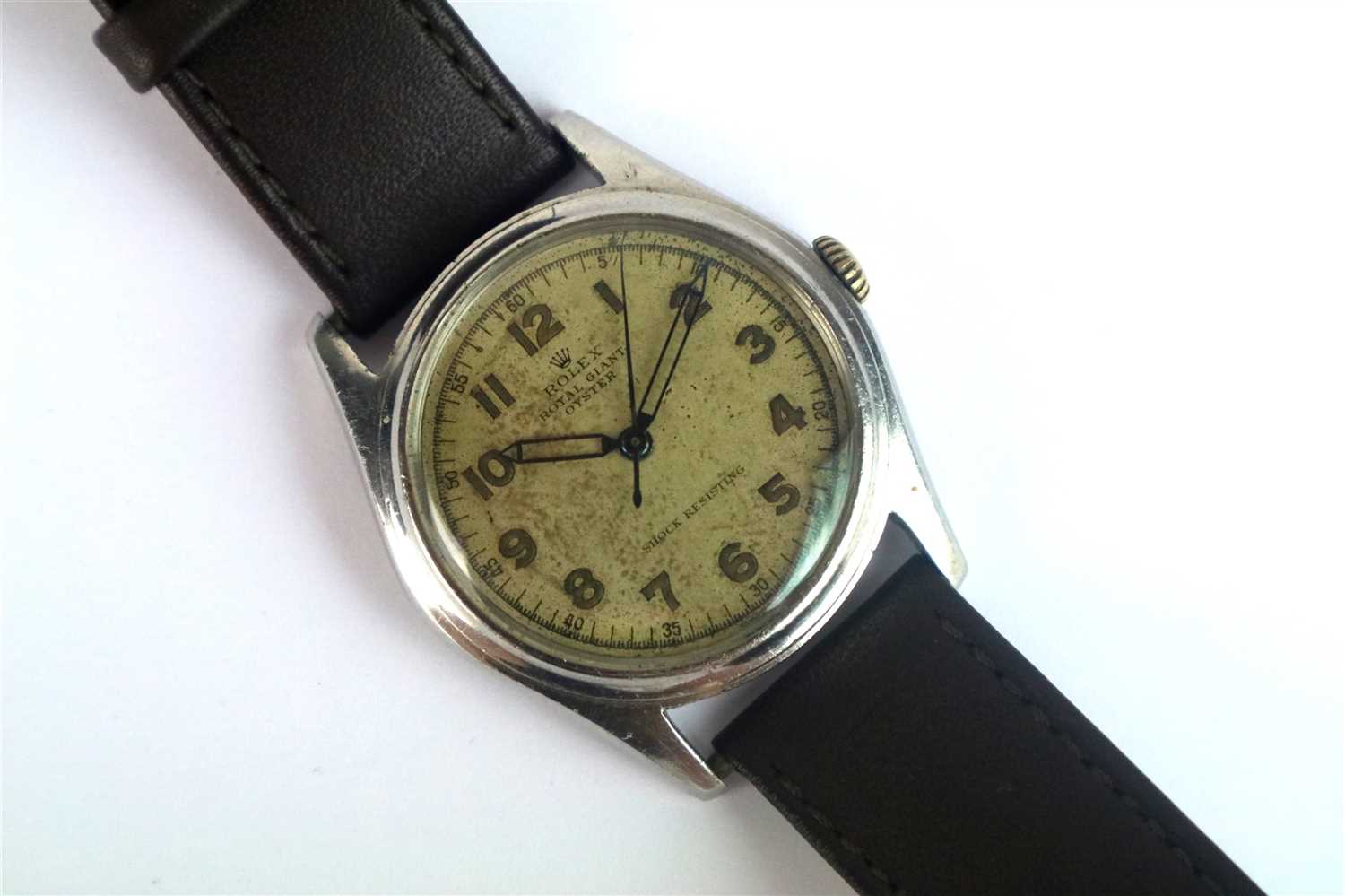 Lot 239 - A Gentleman's Rolex Oyster Royal Giant Double Reference Wristwatch