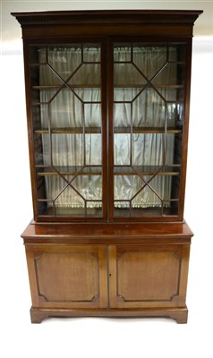 Lot 987 - A Victorian mahogany bookcase