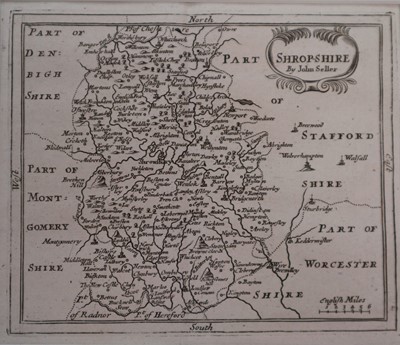 Lot 286 - Small Collection of Shropshire and Cheshire Maps