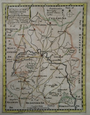 Lot 286 - Small Collection of Shropshire and Cheshire Maps