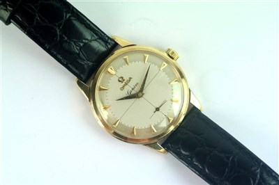 Lot 249 - A Gentleman's 9ct Gold Omega Geneve Wristwatch