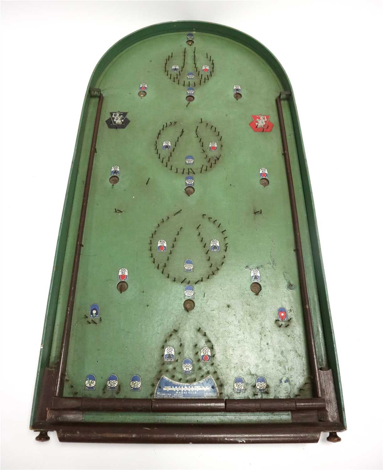 Lot 643 - A 20th century Twinity Corinthian bagatelle board