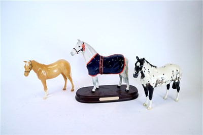 Lot 251 - Four Beswick horses