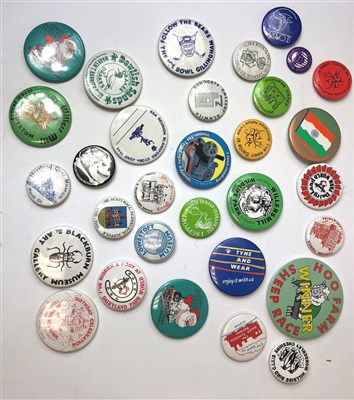 Lot 34 - Edward Morgan (B.1933), a collection of design work and badges