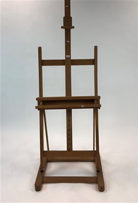 Lot 45 - Wooden adjustable picture easel