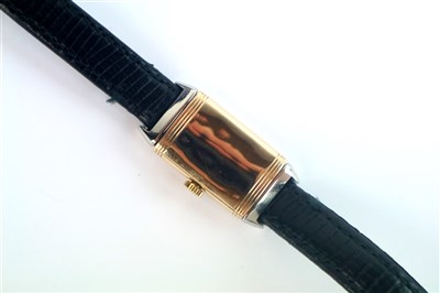 Lot 211 - A Ladies Reverso Wristwatch Retailed by E. Gübelin cased by Brevette
