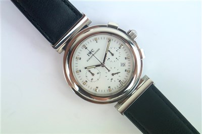 Lot 219 - A Gentleman's IWC DaVinci Chronograph Wristwatch