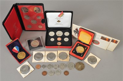 Lot 72 - A collection of Canadian coins