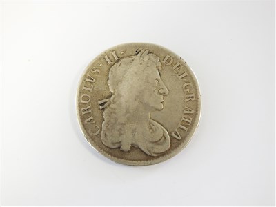 Lot 300 - A Charles II crown