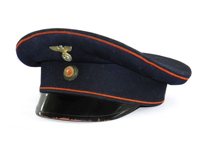 Lot 330 - A German Third Reich Postal Worker’s visor cap