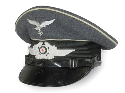 Lot 506 - A German Third Reich Luftwaffe visor cap - Hermann Göring Division