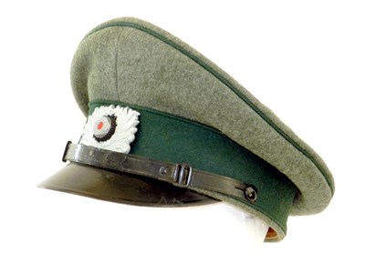 Lot 413 - German Third Reich Customs NCO visor cap