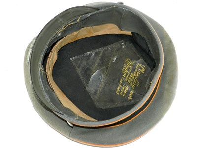 Lot 590 - A German Third Reich Heer Feldgendarmerie officer’s visor cap
