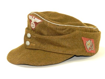 Lot 513 - A German Third Reich SA M43 Field/Ski cap