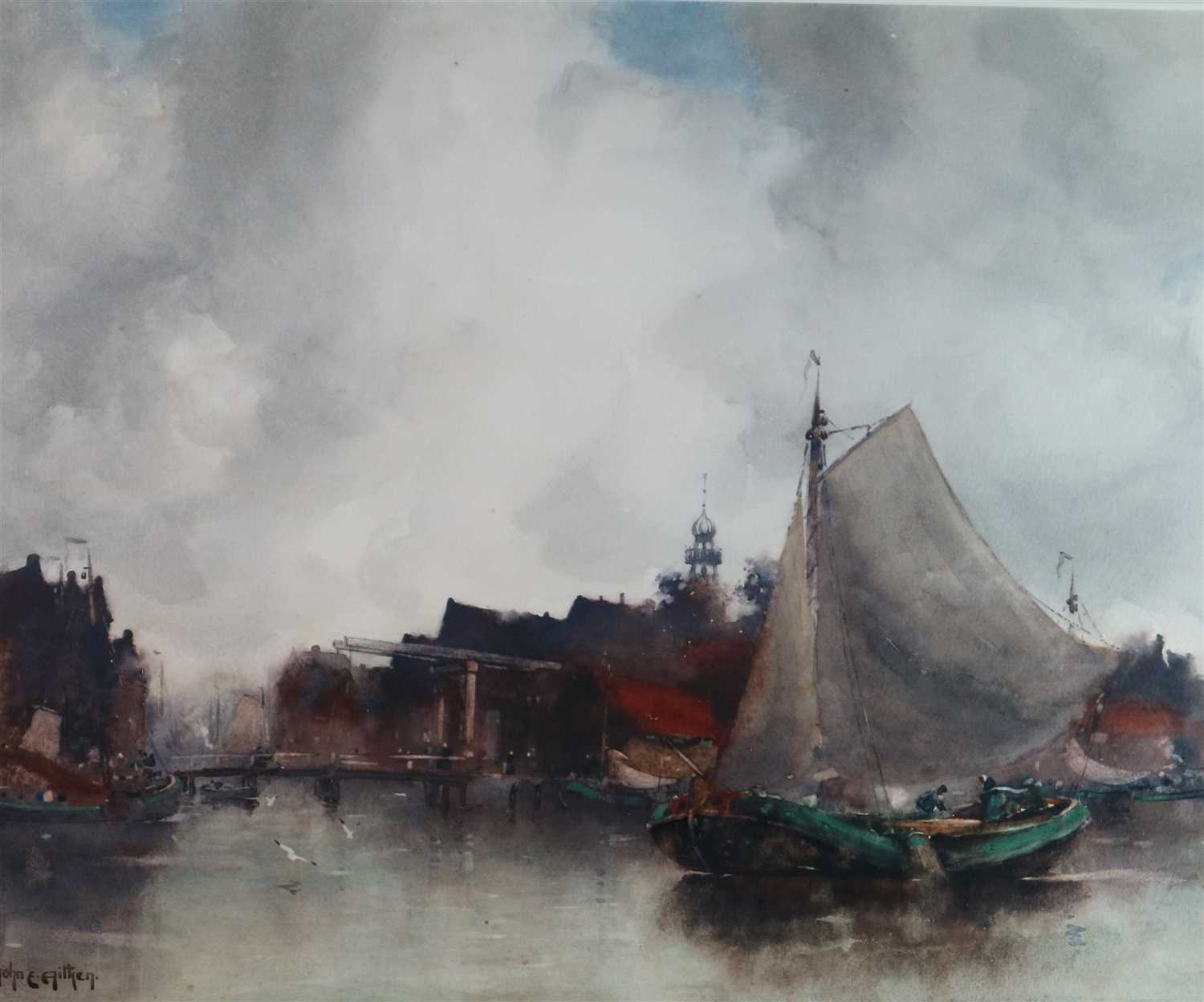 Lot 273 - John Ernest Aitken (1881-1957), Hoorn, North Holland