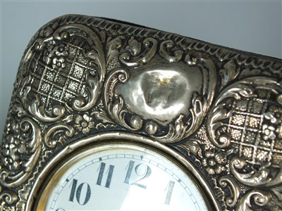 Lot 33 - Two silver cased Goliath pocket watches