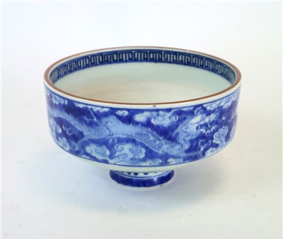 Lot 170 - Two 19th century Japanese blue and white bowls