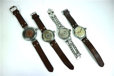 Lot 320 - A Collection of Four Marriage Watches.