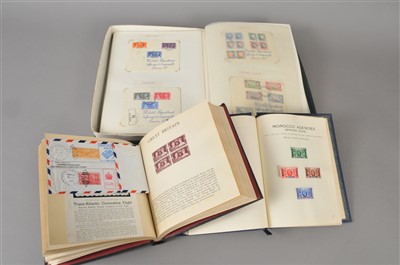 Lot 76 - Three stamp albums