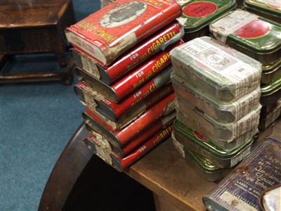 Lot 600 - A large and wide-ranging collection of unopened vintage 20th century tobacco tins