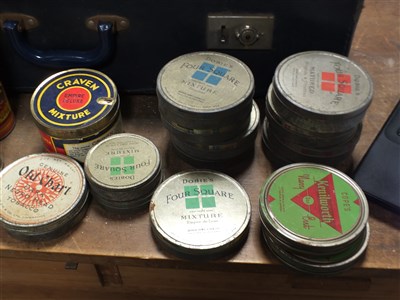 Lot 600 - A large and wide-ranging collection of unopened vintage 20th century tobacco tins