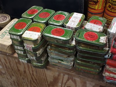 Lot 600 - A large and wide-ranging collection of unopened vintage 20th century tobacco tins