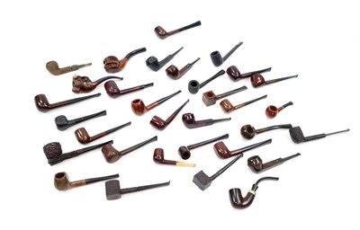 Lot 566 - A collection of seemingly unsmoked mid 20th century tobacco pipes