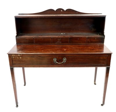 Lot 921 - A Regency mahogany clerk's desk