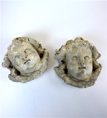 Lot 370 - Limestone roundels