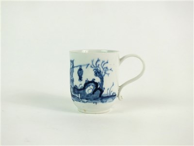 Lot 43 - A rare Longton Hall coffee cup