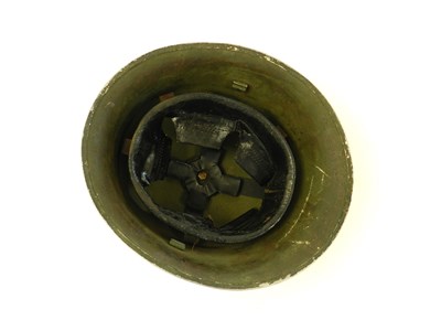 Lot 469 - A First World War US Army M17 steel helmet